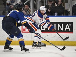 Oilers Blues Hockey