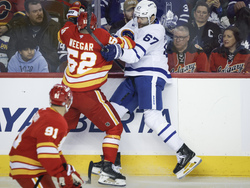 Maple Leafs Flames Hockey