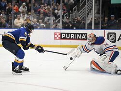 Oilers Blues Hockey