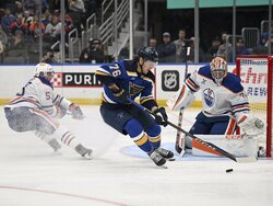 Oilers Blues Hockey