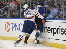 Oilers Blues Hockey