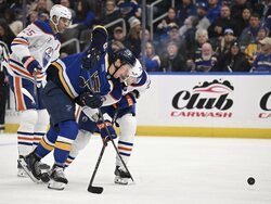 Oilers Blues Hockey