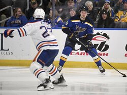 Oilers Blues Hockey