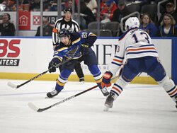 Oilers Blues Hockey