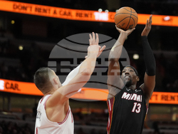 Heat Bulls Basketball