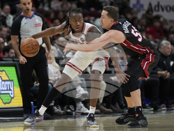 Heat Bulls Basketball