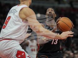 Heat Bulls Basketball