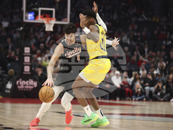 Pacers Trail Blazers Basketball