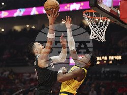 Pacers Trail Blazers Basketball