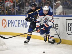 Oilers Blues Hockey