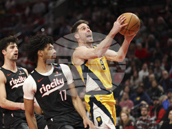 Pacers Trail Blazers Basketball
