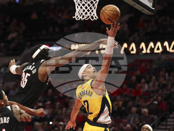 Pacers Trail Blazers Basketball