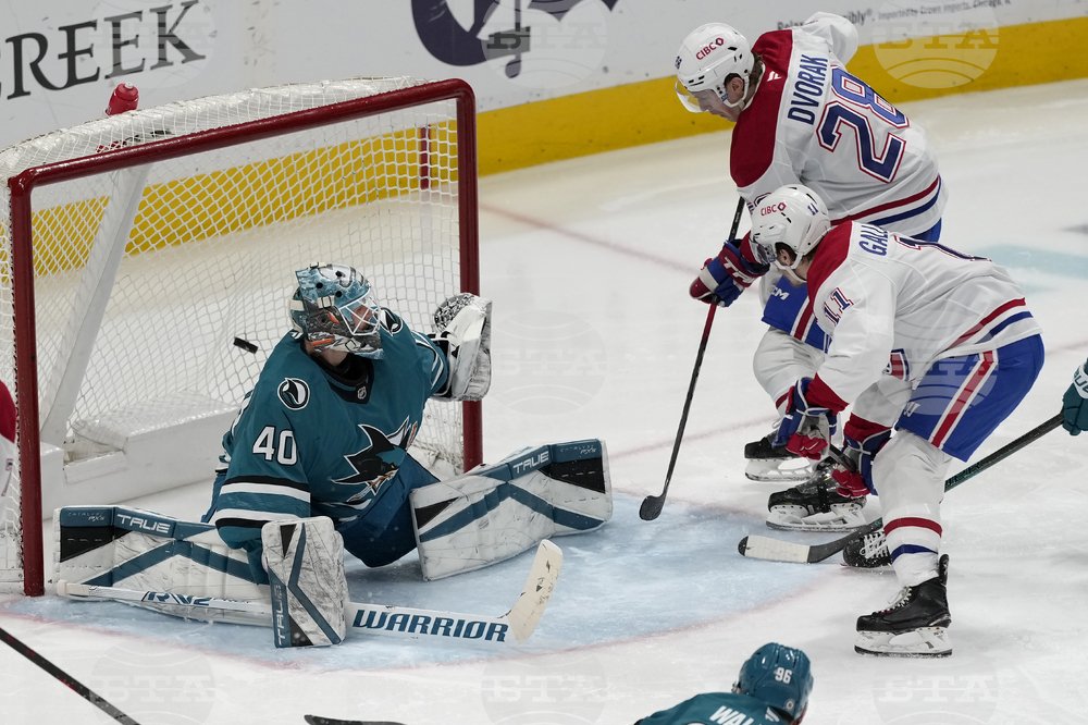 Монреал се наложи над Сан Хосе в Националната хокейна лига