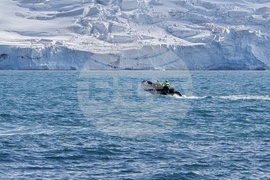 RSV 421 Crew Conducts Survey of Emona Bay Rocks on Livingstone Island