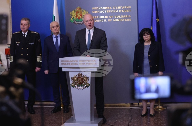Министерски съвет - брифинг