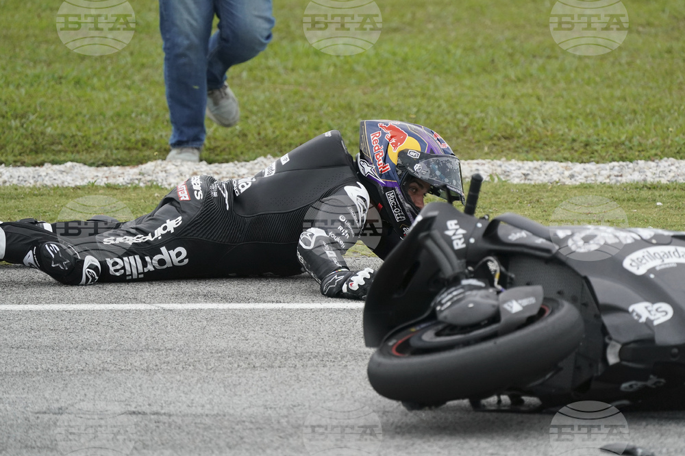 Световният шампион в MotoGP Хорхе Марин Мартин получи контузия на ребрата и белите дробове при падане по време на Гран При на Катар