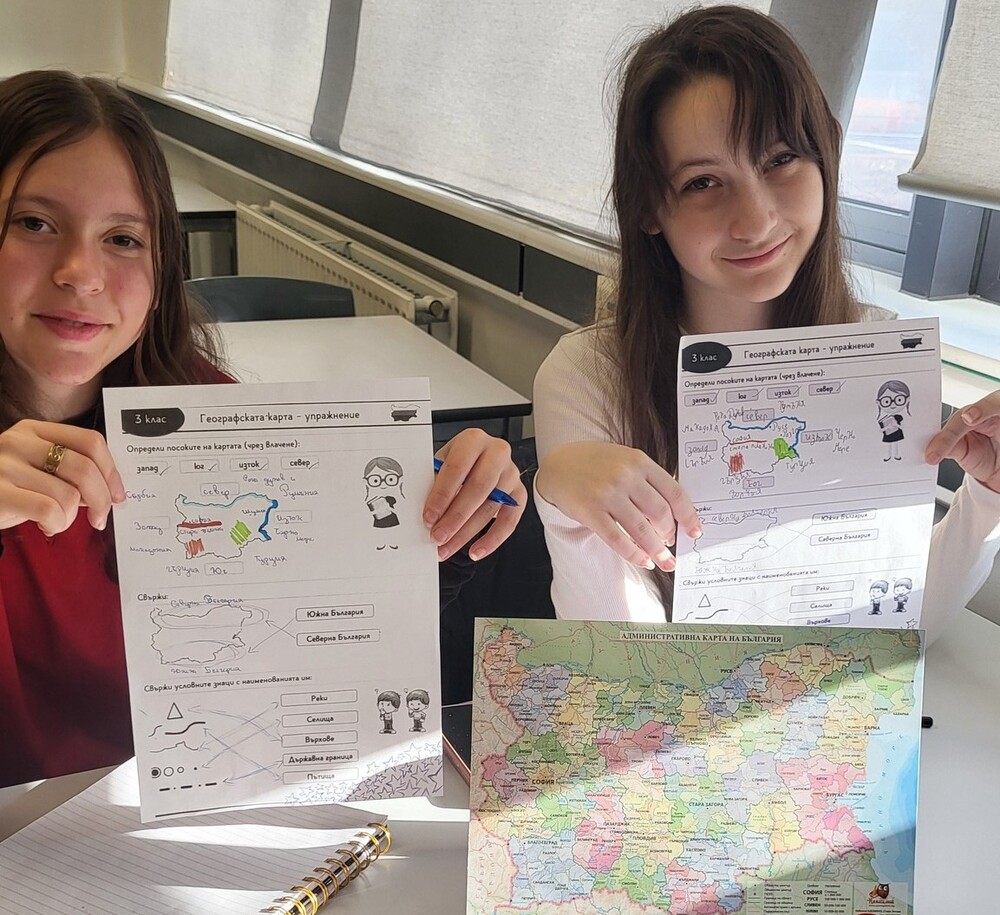 Урок на тема „Дунавската равнина“ имаха ученици от Българското училище „Любен Каравелов“ в Блекбърн, Великобритания