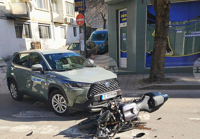 Благоевград - катастрофа  