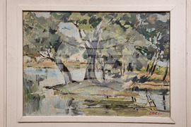 Ямбол - ХГ "Жорж Папазов" - изложба "Реката и Стефан Бъчваров"