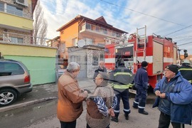 Хасково - къща - пожар