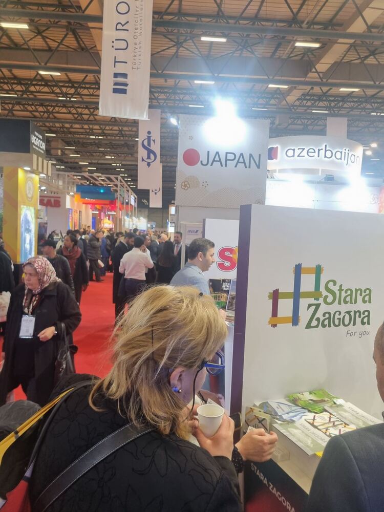 За трета година Община Стара Загора участва в международното туристическо изложение ЕМИТТ 25, което се провежда в Истанбул