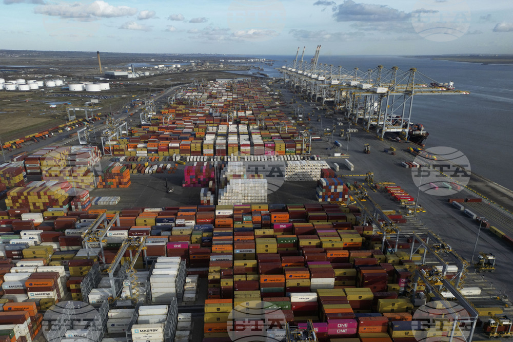 Britain Containers Port