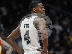 Spurs Hawks Basketball