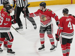 Oilers Blackhawks Hockey