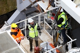 Метро - тунелопробивна машина - церемония