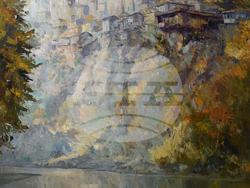 Картина на Стоян Василев. Снимка: Галерия Artmark