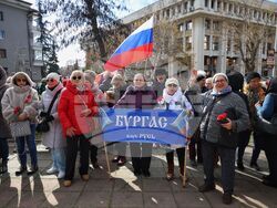 Бургас - паметник на загиналите в Руско-турската освободителна война - почит