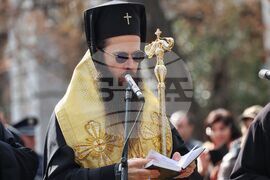 Бургас - паметник на загиналите в Руско-турската освободителна война - почит