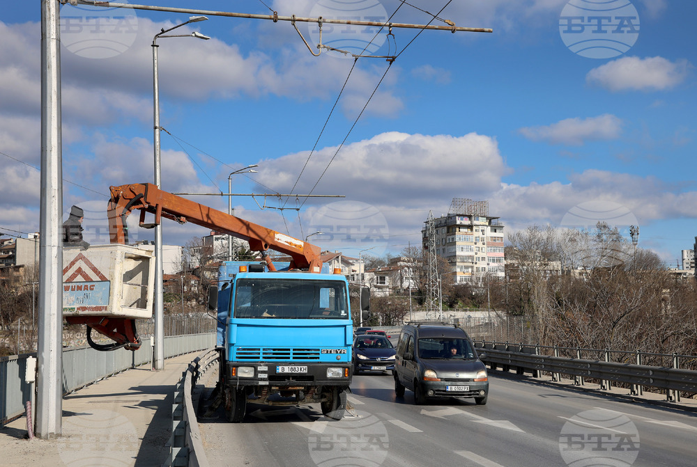 Варна - ново осветление на Аспарухов мост