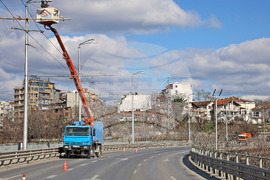 Варна - ново осветление на Аспарухов мост