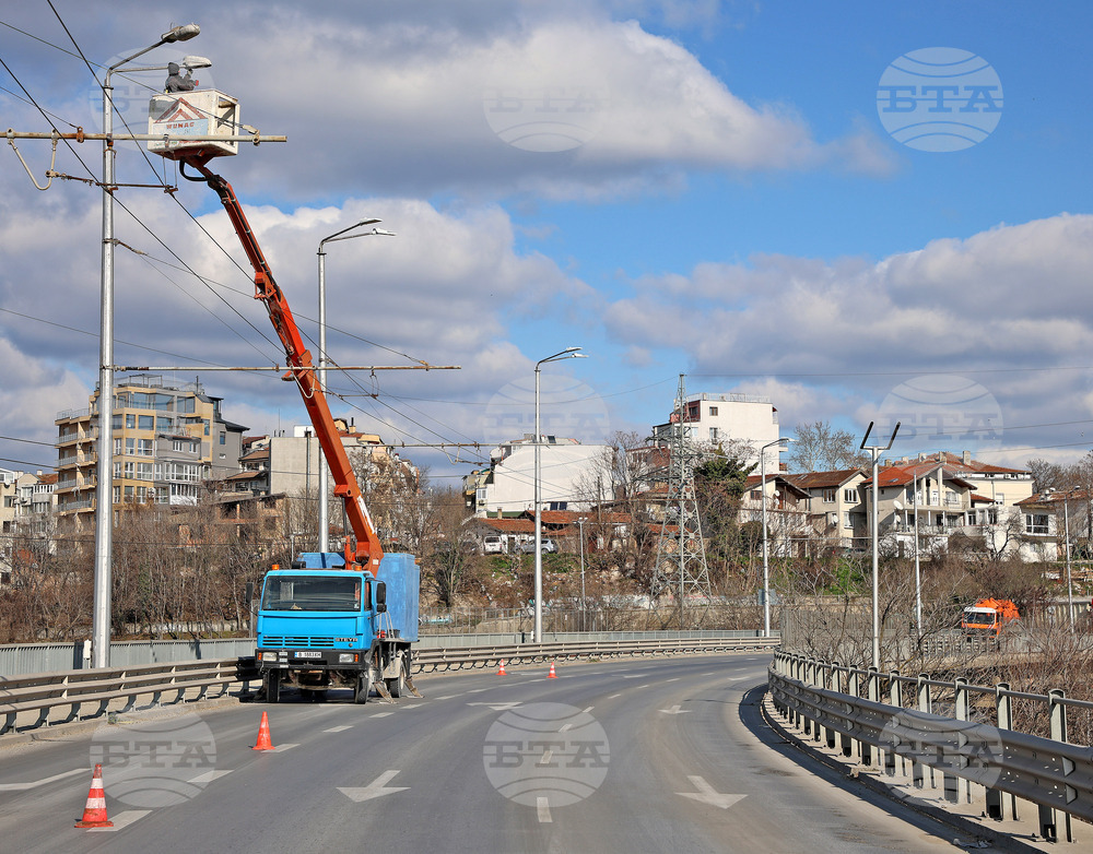 Варна - ново осветление на Аспарухов мост