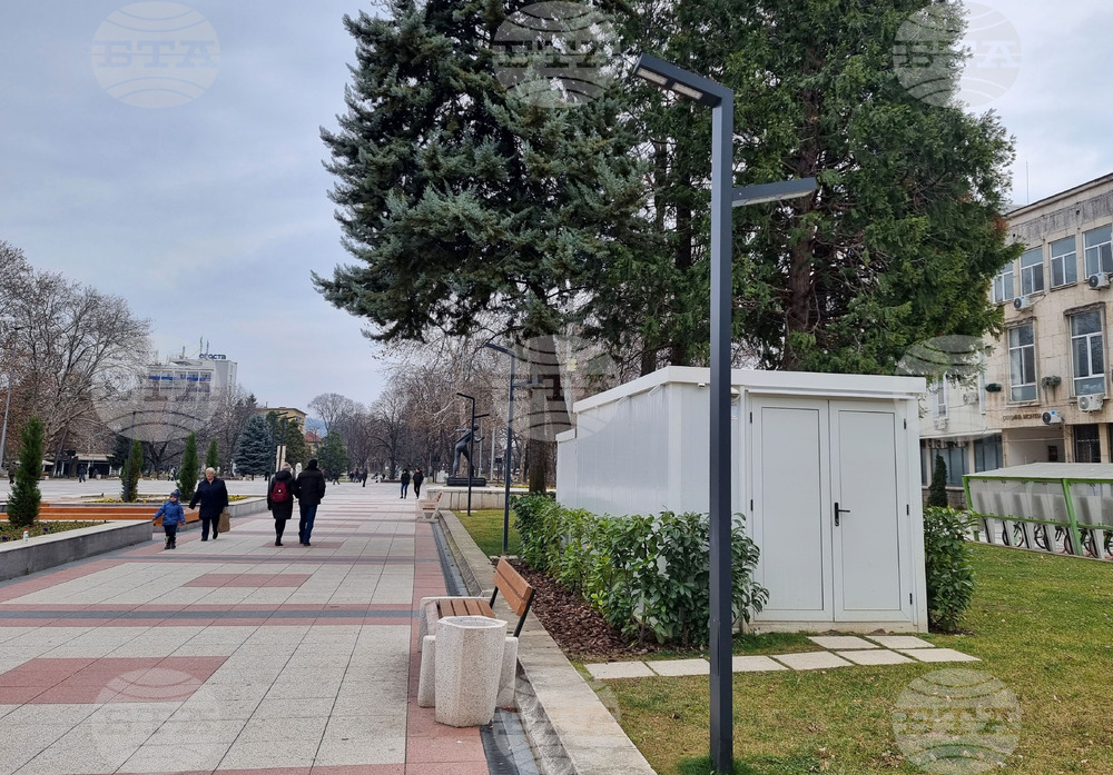 Община Монтана е монтирала 1869 нови улични лампи по проект, финансиран от Плана за възстановяване и устойчивост