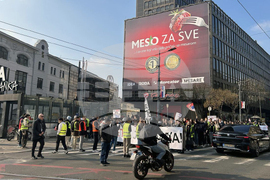  Сърбия - протест