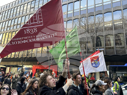  Сърбия - протест