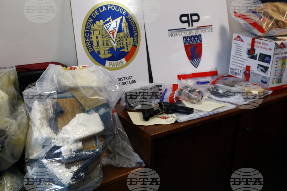 Френската полиция залови рекордните 1,3 тона кокаин съвместно с Испания