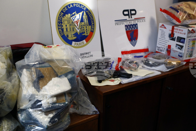 Френските власти конфискуваха 1,5 тона кокаин близо до Париж 