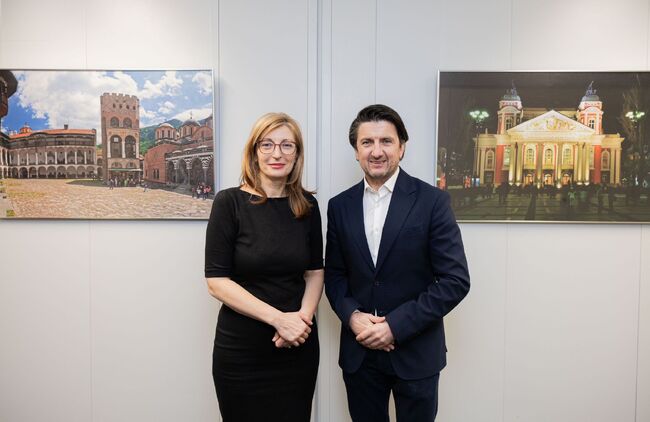 Tourism Minister Holds Working Meeting with European Commissioner Zaharieva in Brussels