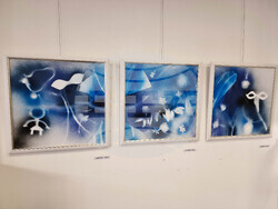 Ямбол - „Светлини и сенки в синьото" - изложба