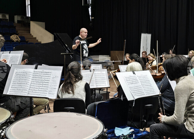 Враца - Симфониета Враца - репетиция