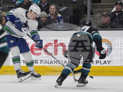 Canucks Sharks Hockey