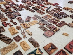 Шумен - школа "Дърворезба" - Ангел Минчев - изложба