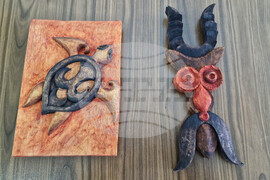 Шумен - школа "Дърворезба" - Ангел Минчев - изложба