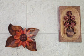 Шумен - школа "Дърворезба" - Ангел Минчев - изложба