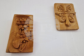 Шумен - школа "Дърворезба" - Ангел Минчев - изложба