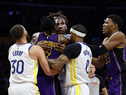 Warriors Lakers Basketball