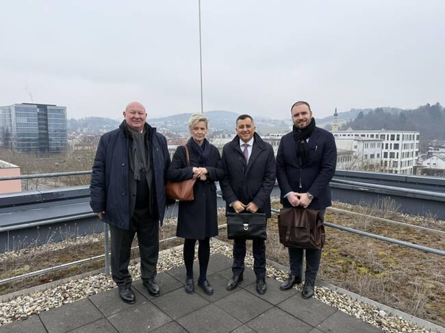 Генералният консул на България в Мюнхен се срещна с ръководството на Висшия технически институт за приложни науки в Дегендорф